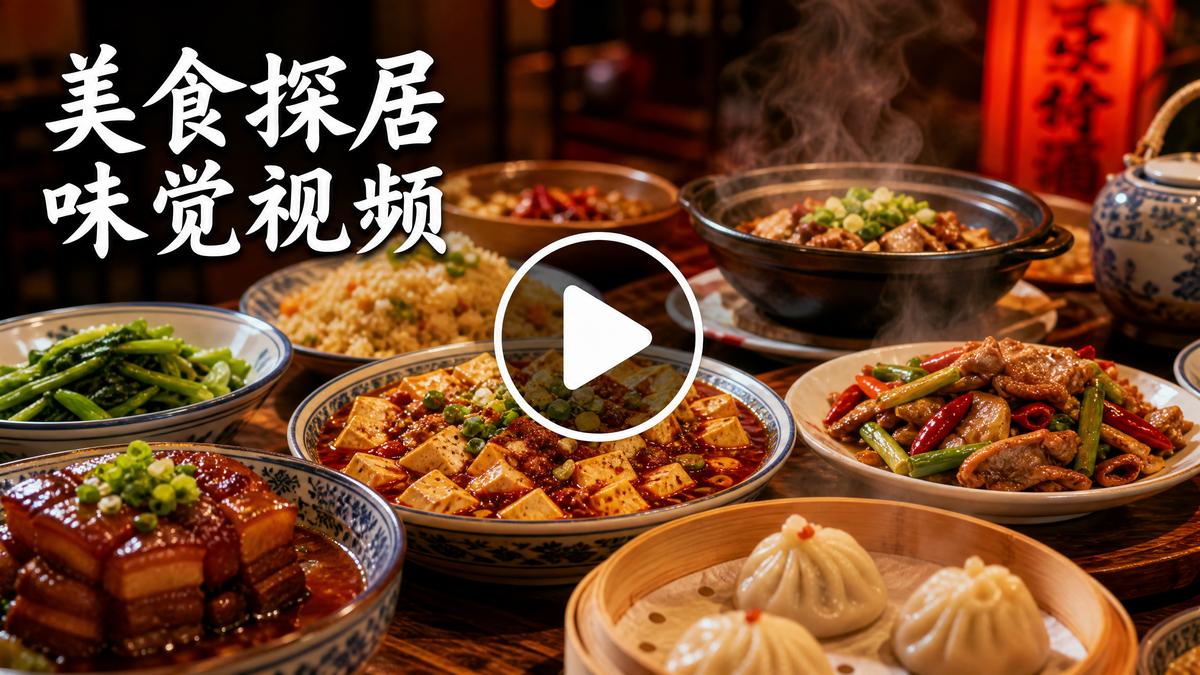 蘑菇视频美食视频教程